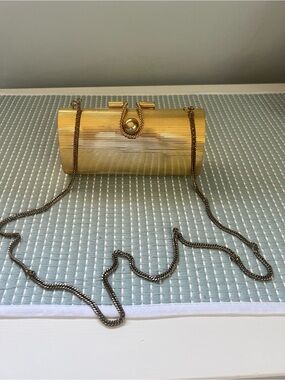 Gold Metal evening  purse